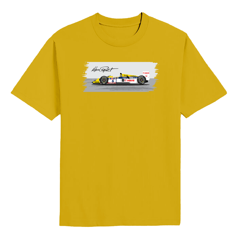 Williams FW11B Nelson Piquet T-shirt