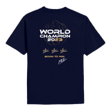 Max Verstappen Tree-Times World Champion 2023 T-shirt