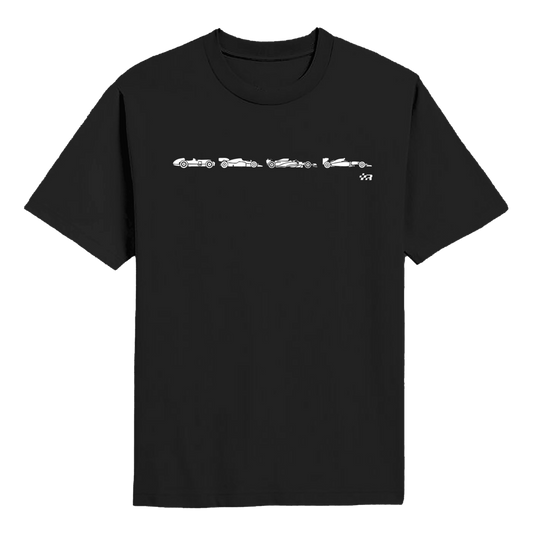 F1 Car Evolution T-shirt